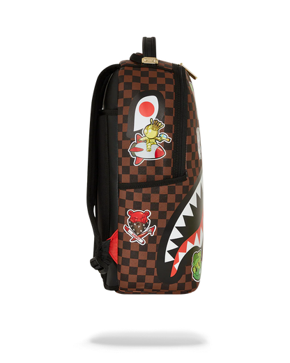 MOCHILA SPRAYGROUND STICKER CAMPAIGN