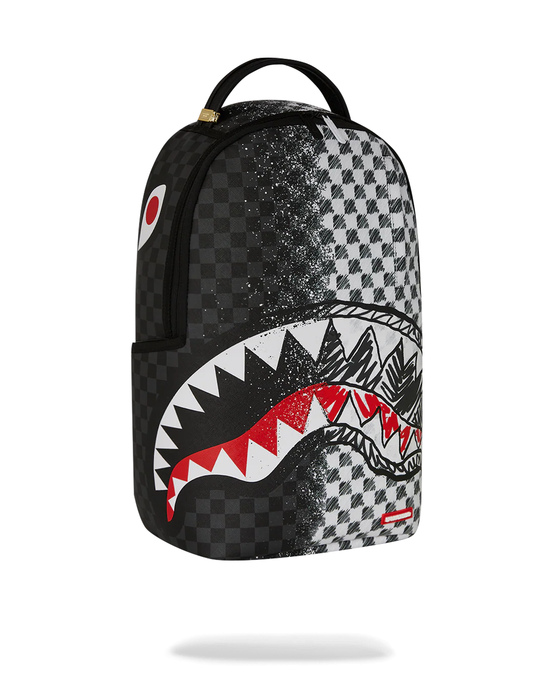 MOCHILA SPRAYGROUND MIX AND MATCH GREY CHECK SCRIBBLE SPLIT
