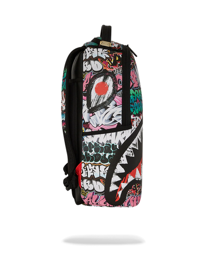 MOCHILA SPRAYGROUND SPLIT CYBERSHARK