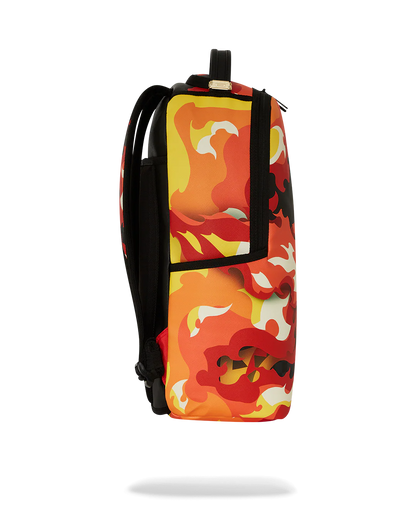 MOCHILA SPRAYGROUND FUTURAMA BENDER FIRE DRAMA