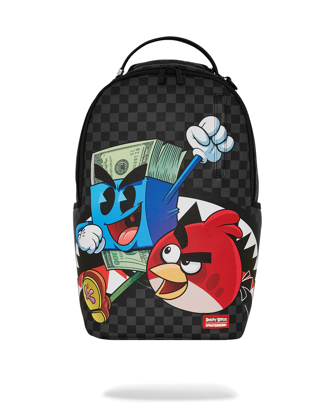 MOCHILA SPRAYGROUND ANGRY BIRDS X MONEY BOYZ