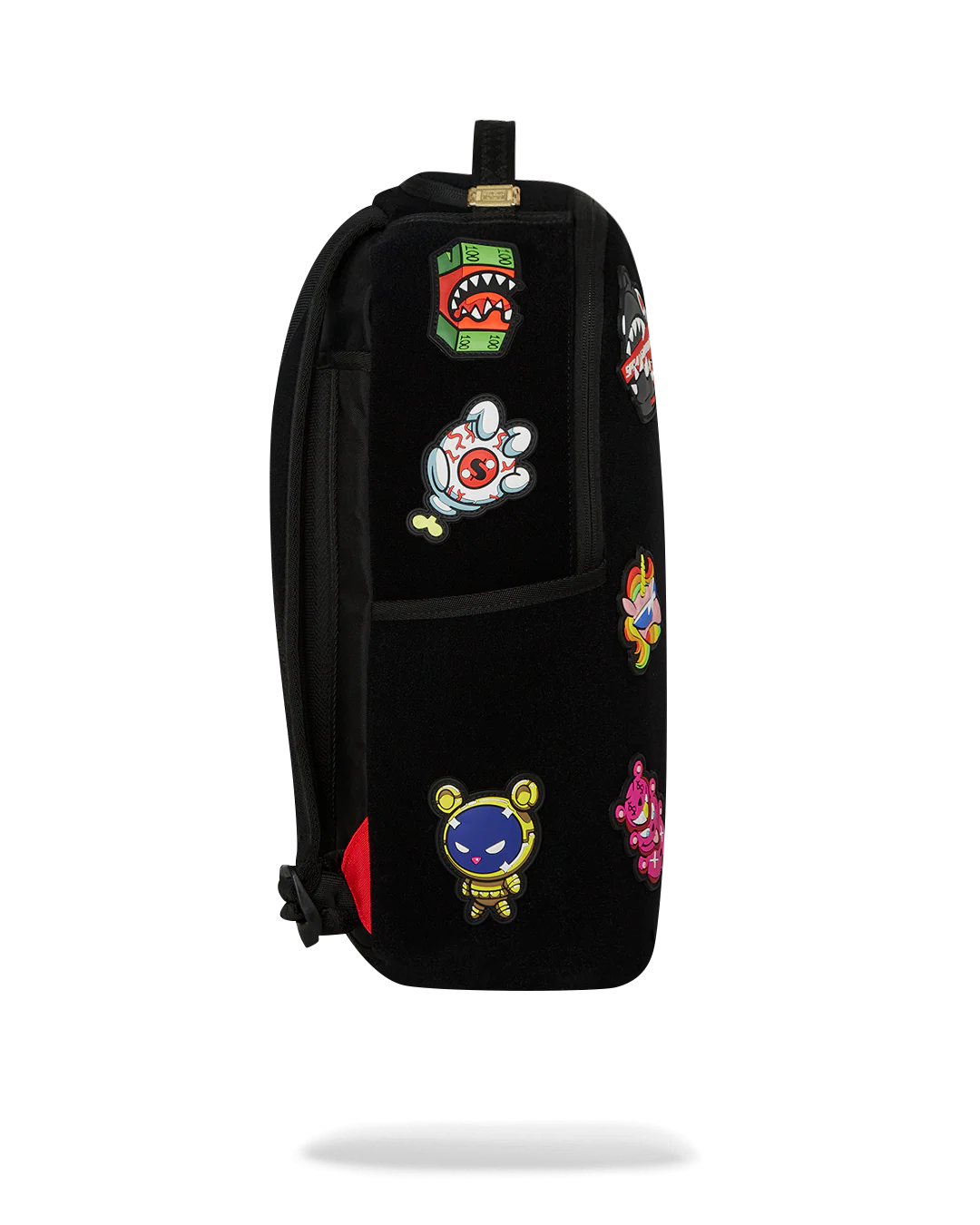 MOCHILA ESPECIAL SPRAYGROUND ALL VELCRO SHARK GANG