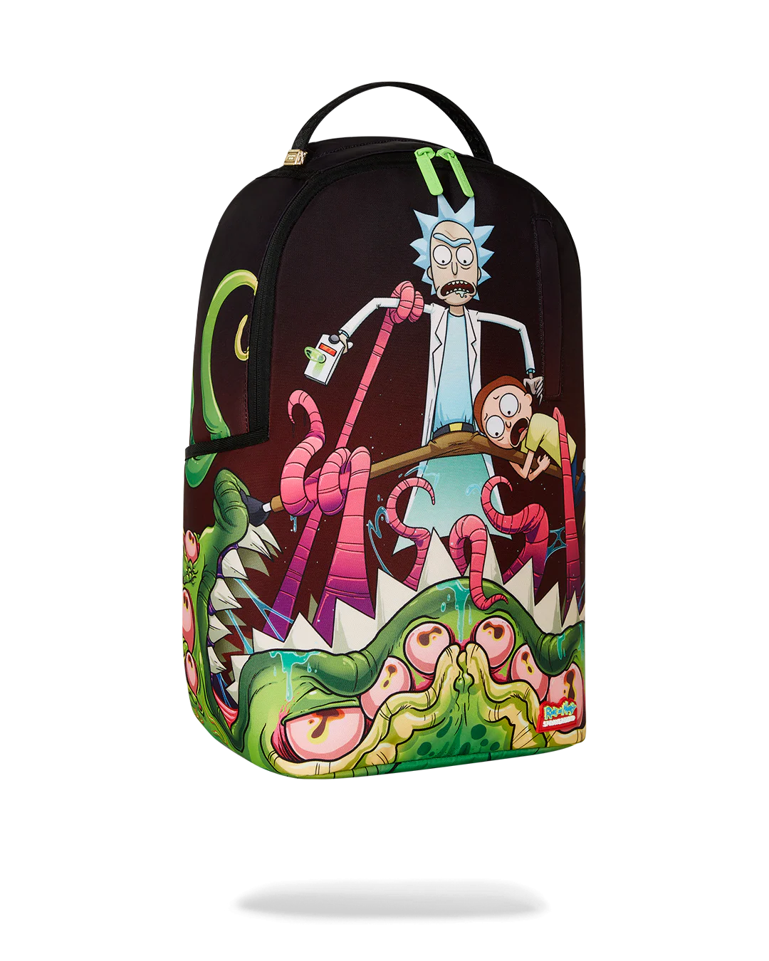 MOCHILA SPRAYGROUND RICK AND MORTY ALIEN MOUTH HALF SHARKMOUTH