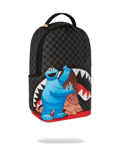 MOCHILA SPRAYGROUND SESAME STREET COOKIE MONSTER SNEAKING A BITE