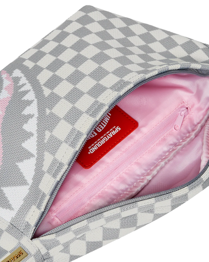 CANGURERA SPRAYGROUND KNIT SHARKS IN PARIS IN CREAM