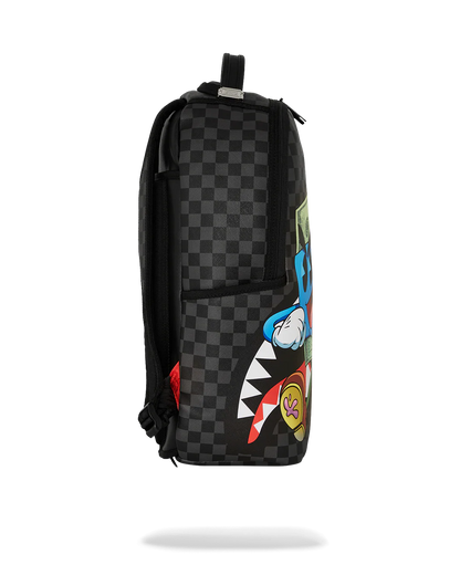 MOCHILA SPRAYGROUND ANGRY BIRDS X MONEY BOYZ