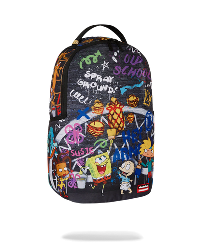 MOCHILA SPRAYGROUND 90S NICK CHARACTER PAINTING