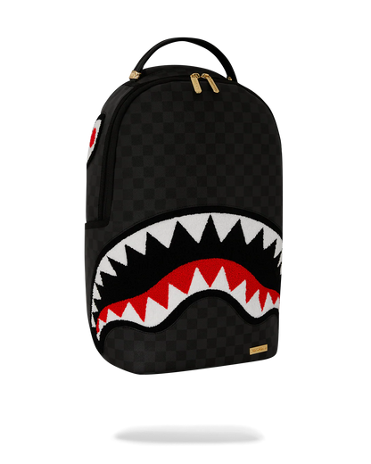MOCHILA SPRAYGROUND BLACK CHENILLE SIP