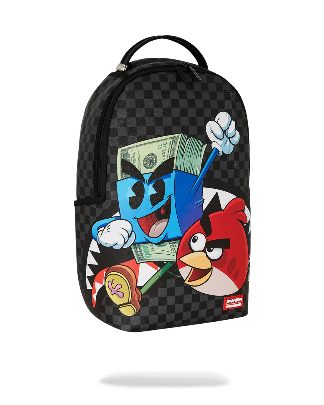 MOCHILA SPRAYGROUND ANGRY BIRDS X MONEY BOYZ