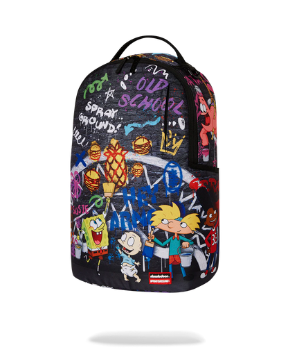 MOCHILA SPRAYGROUND 90S NICK CHARACTER PAINTING