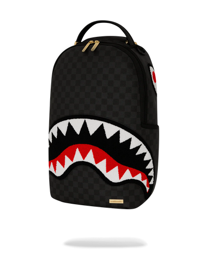 MOCHILA SPRAYGROUND BLACK CHENILLE SIP