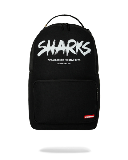 MOCHILA SPRAYGROUND SHARKS CREAVTIVE DEPT CARGO POCKET