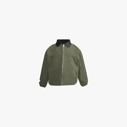 BRECH STUDIOS GREEN BOMBER JACKET